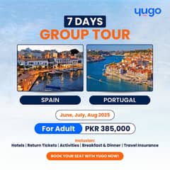 Europe Tour | Spain & Portugal | Vocation Trip to europe | Spain visa