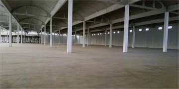 1 Lac sqft warehouse available for rent in Rawat industrial estate Rawalpindi