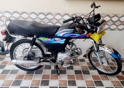 Honda CD 70 Black 2024 First Owner 10/10 condition
