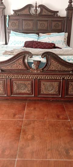 Chinati bed in deyar wood