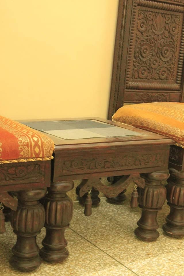 Chinioti Chairs with Table for Sale 4