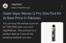 GREEK VAPE WENAX Q PRO