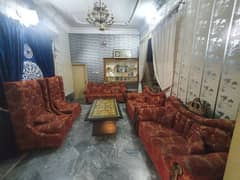 Sofa Set for Sale – 8/10 Condition – With Cushions & Side Table