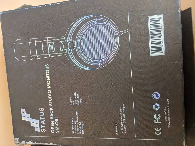 status open back studio monitors SM-OB1 3