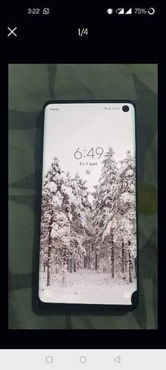 Samsung galaxy S10 for sale 8+128 dual sim