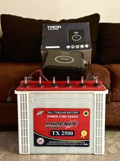 Trion 1201 UPS + Phoenix TX 2500 230AH