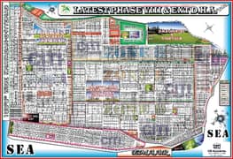 500 Yards Wide Front Corner Plot