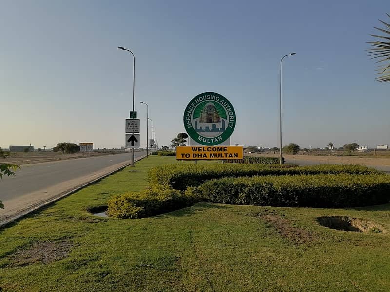 DHA MULTAN K BLOCK CORNER PLOT AVAILABLE FOR SALE 2