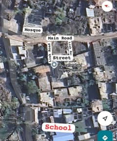 8 Marla MAIN ROAD Commercial Residential PLOT in Upper Chatter 4 Sided Corner with Plaza approval