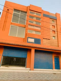 COMMERCIAL PLAZA FOR RENT AVAILABLE IN MODEL TOWN NEAR DERA HUQ