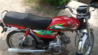 honda cd 70 2k22 model all punjab nmbr