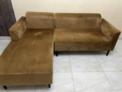 L shaped sofa
