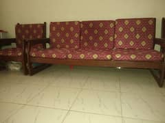 5 Sitter Sofa Set wooden