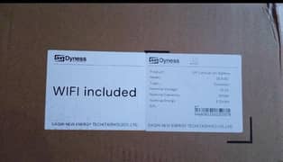 Dynes 51.2v 100A WiFi included
