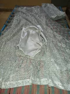 4 pieces maxi shameez dopata shalwaar