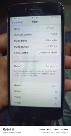 I phone 6s . 128gb pta app. Sale and change