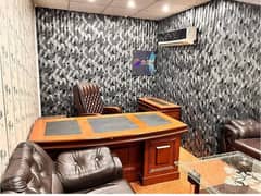 Fully Furnished Office Area 1800 Square Feet Corporate Office Available For Rent On Reasonable Rent Gulberg 3 Lahore