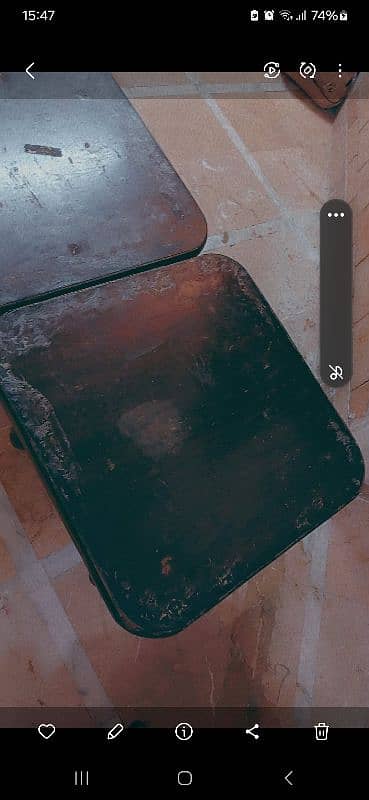 1 big center table with 2 side tables 2