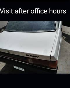 Nissan Sunny 1989 read full ad