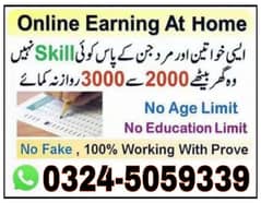 Part time/full time/Online/Data Entry/Typing/Content Writing
