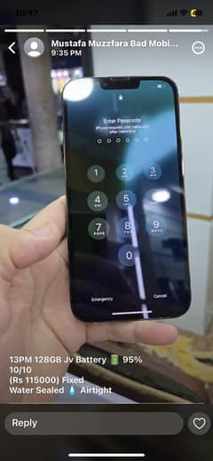 Apple 12 pro max 512Gb PTA approvd 