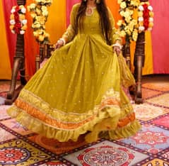 embroidered frock