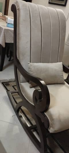 Brand new rocking chair sheesham wood
