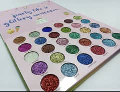 Glittery eyeshadow 35 colors