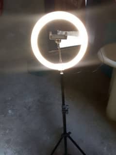 Ring light ,Stand, microphone,mick