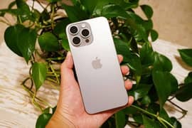 Scratchless iPhone 15 Pro Max Titanium 256GB FU / Non PTA