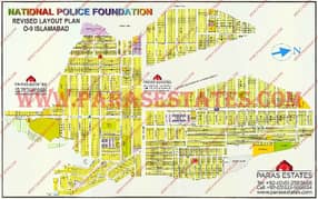 Beautiful Location Kannal Level Plot Is Available For Sale In National Police Foundation 09 Block A Islamabad