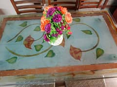 SHEESHAM 6 SEATER DINING TABLE