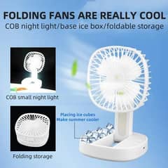 Electrical mini ice fan