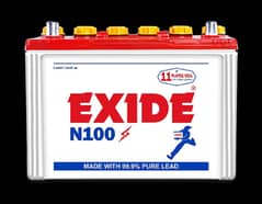 EXIDE N100 (11 PLATE/70AMP)