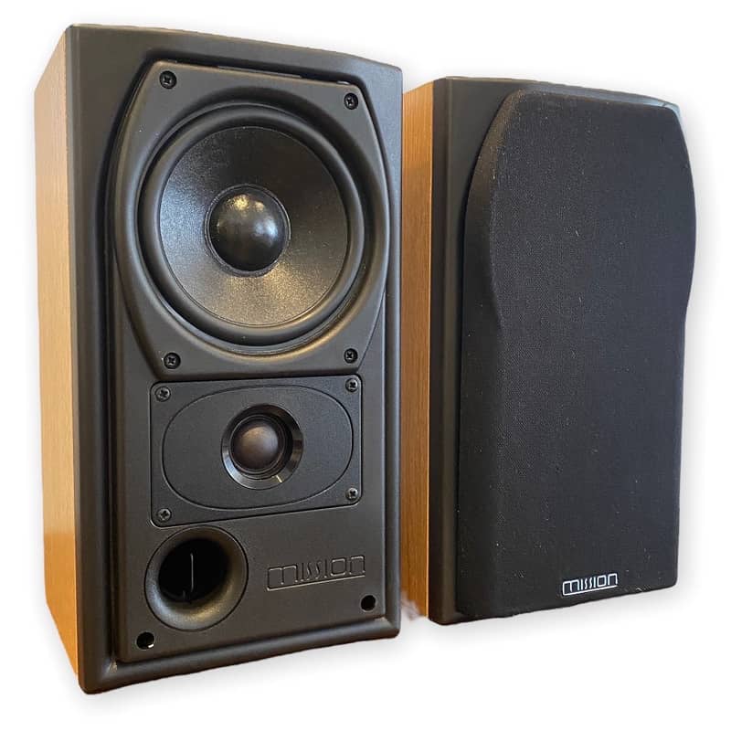 Original Mission 731 Bookshelf speakers made in England 0