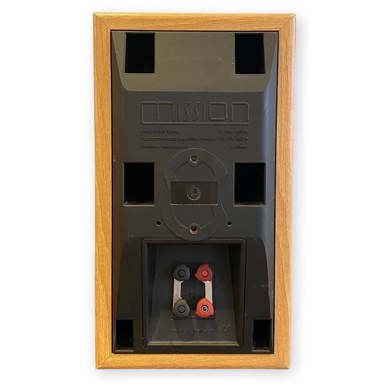 Original Mission 731 Bookshelf speakers made in England 2