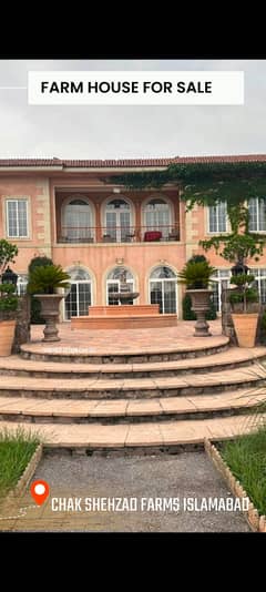 CHAK SHAZAD FARM HOUSE (20) KANAL EXCELLANT LOCATION FOR SALE