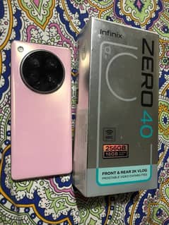 Infinix zero 40  8+8 256 10by9 conditions