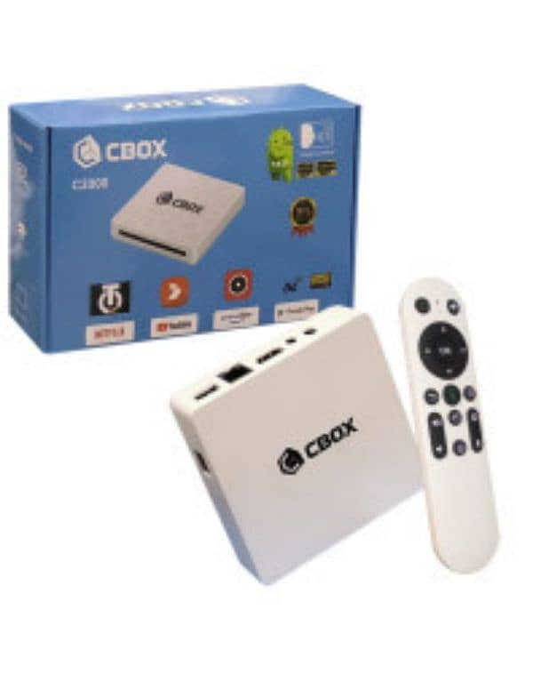 C2000 Android tv box with voice remote And Smart control 0