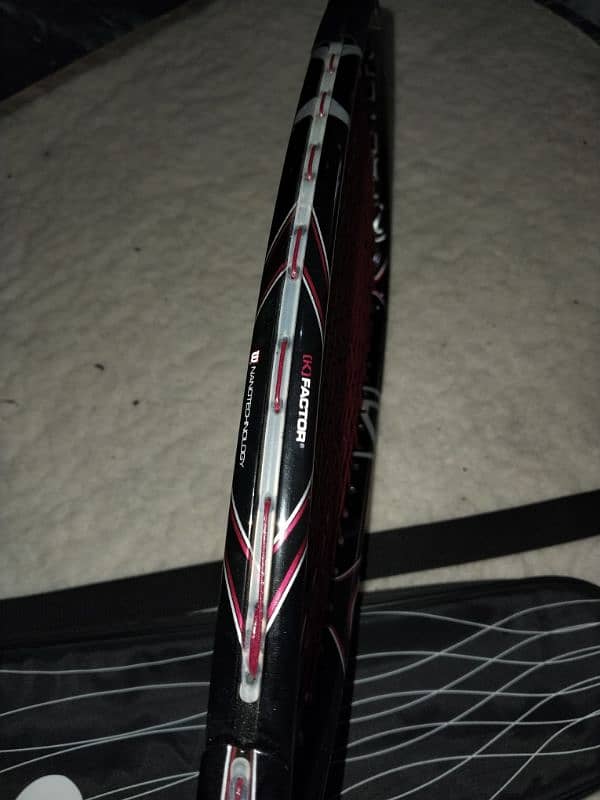 Wilson squash racket factor 135 2