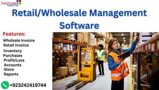 Retail + Wholesale Management System Inventory Accounts ePOS software