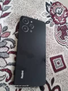Redmi 12 4 128 black colour zero set with box