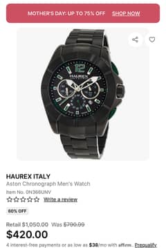 Haurex Italy  110 parent original