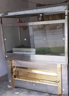Fast Food Pure Steel Counter With 16 Litr Friar