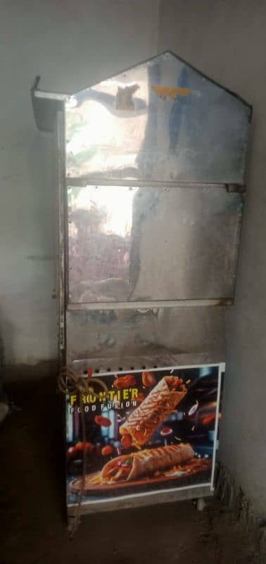 shawrma machine in good condition 3 month use 0