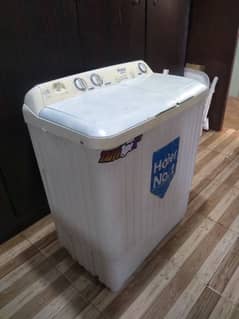 Haier washing machine semiautomatic twin tub capacity 8kg