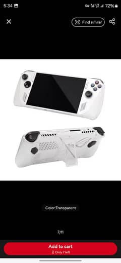 ROG Ally 2023 Hard Shell Case and Screen Protector