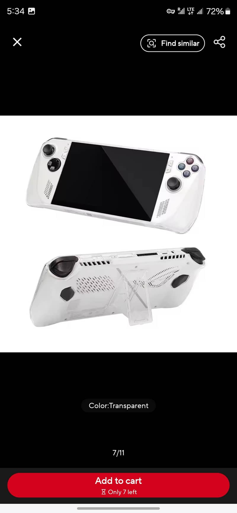 ROG Ally 2023 Hard Shell Case and Screen Protector 0
