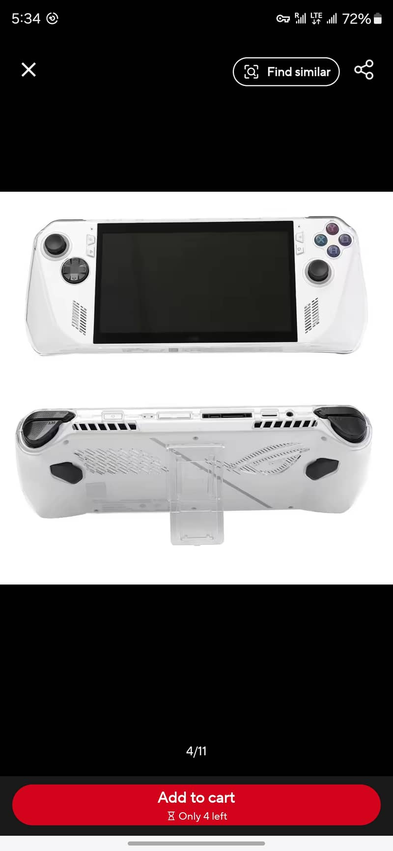 ROG Ally 2023 Hard Shell Case and Screen Protector 3
