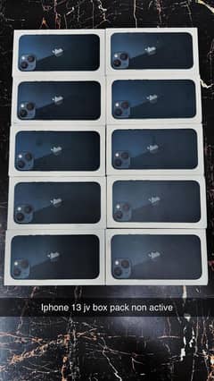 iphone 13 128gb lla jv box pack non active with 4 Month sim time